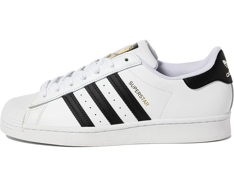 adidas® Originals Men's 8.5 M Superstar™ Sneakers in White/Core Black/Gold - Image 2 of 4