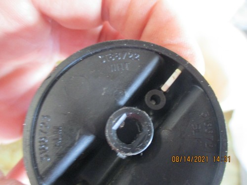 APPLIANCE PARTS STOVE KNOBS SET OF 6 BLACK WITH GOLD - Picture 4 of 6