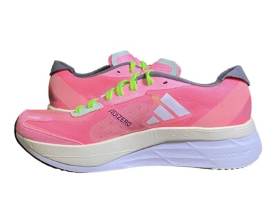 Adidas Adizero Boston 11 GX6656 Pink Running Race Shoes
