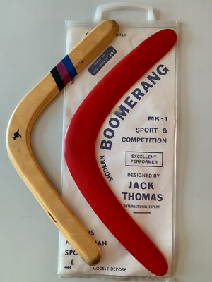 BOOMERANG COLLECTOR VINTAGE MK-1 JACK THOMAS MADE IN FRANCE