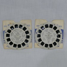 2 View-Master Reels Cowboys w/ Their Horses  Gene Autry 950  Roy Rogers 945