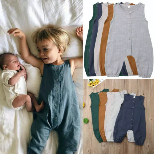 Baby boy overalls 2025