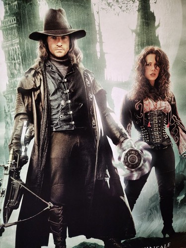 2004 Van Helsing Hugh Jackman Double Sided 27" x 41" Theatrical Movie Poster - Picture 12 of 12
