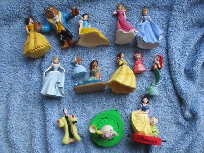 Die Schöne und das Biest Schneewittchen Aschenputtel Disney Figuren Modelle Set Konvolut.