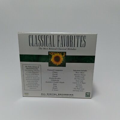 Classical Favorites (CD, Jul-2000, 9 Discs, Laserlight Classical Favorites (CD, Jul-2000, 9 Discs, Laserlight