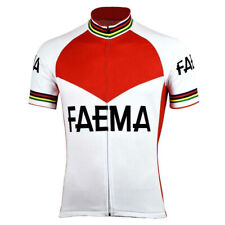Retro 1969 Eddy Merckx Faema cycling Short Sleeve Jersey mens Cycling Jerseys