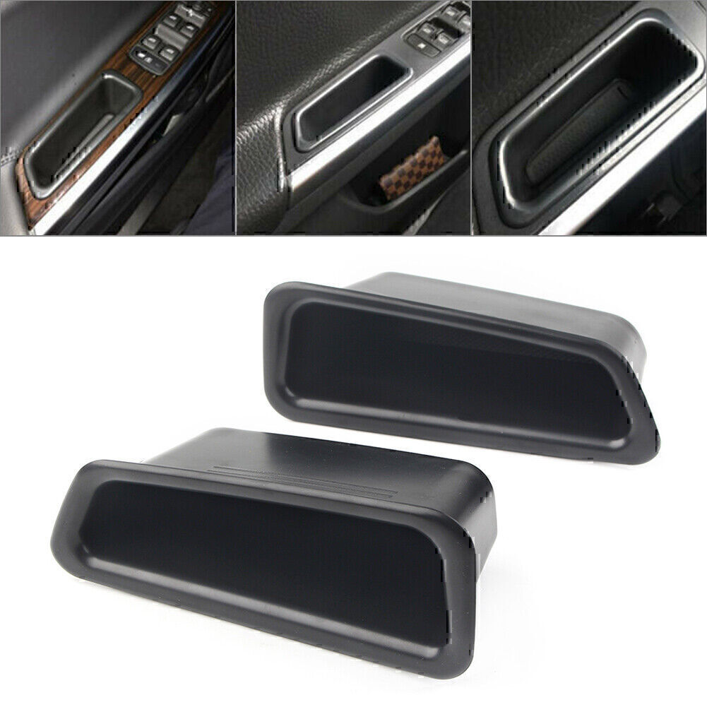 Volvo S60 V60 2010-2017 Front Door Handle Storage Box Tray Bin Pair
