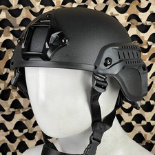 NEW Lancer Tactical MICH 2000 SF TYPE HELMET - Black CA-380B