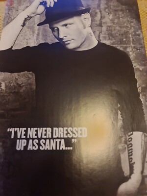 COREY TAYLOR SLIPKNOT  STONE SOUR A4 PAGE POSTER KERRANG  MAGAZINE