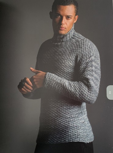 Jane Ellison Queensland Collection Book 9 Twenty Three Knitting Patterns for Men - Picture 4 of 11
