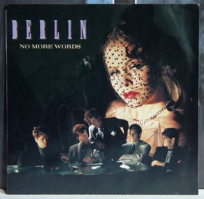 Berlin 7'': No More Words / Rumor Of Love 1984 Geffen Records USA VG+/NM Nice