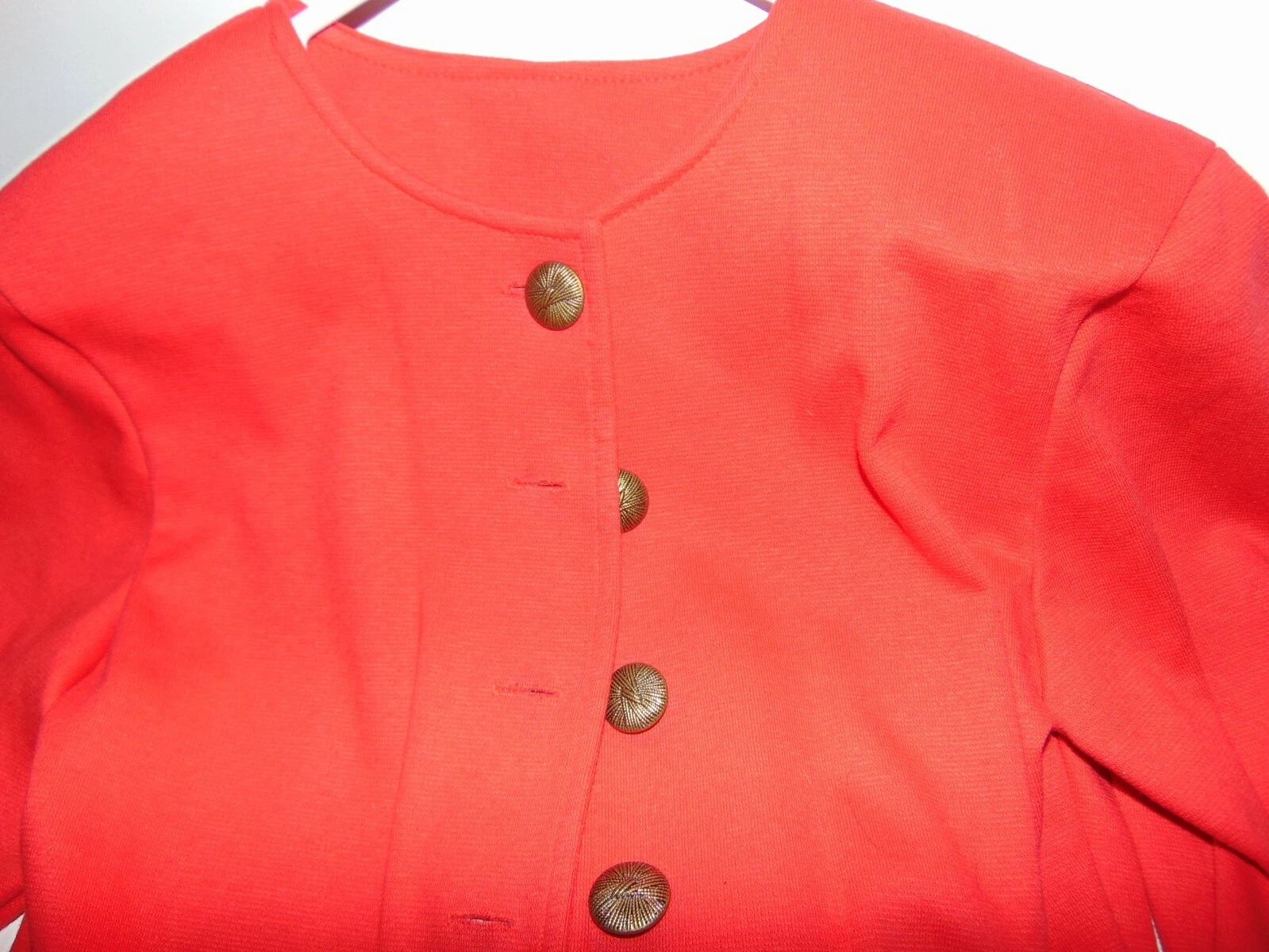 UNDERCOVER MODA INTL VS Tuta elettrica in maglia rossa Taglia S