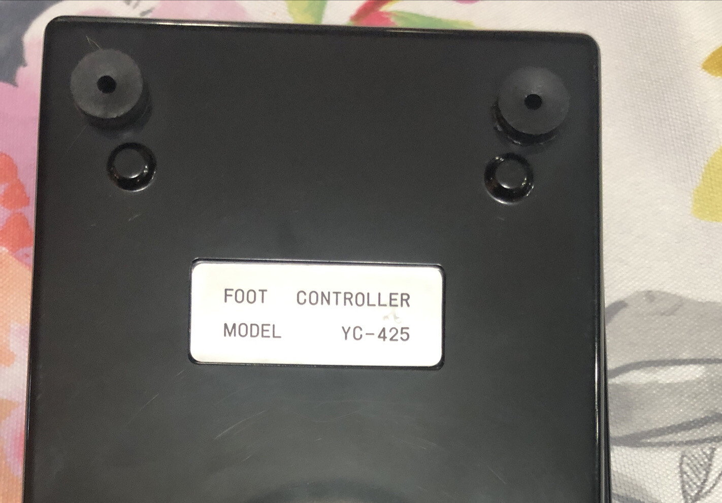 BERNINA serger YC425 foot controller Pedal eBay