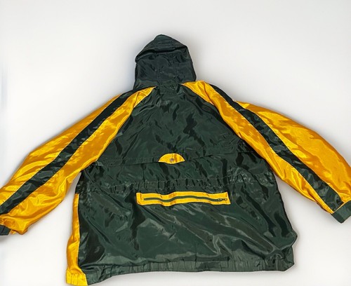 Vintage Tommy Hilfiger Yellow Windbreaker Jacket Mens Large Very Rare Clothing - Picture 2 of 8