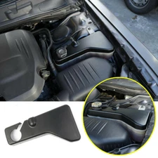 For Dodge Challenger Charger 2011+ Black Coolant Tank Cover Trim Accessories