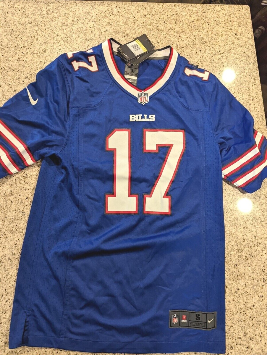 Men's Buffalo Bills Josh Allen Nike Royal Legend Jersey Small New
