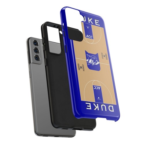 Duke Blue Devils Basketball Court Tough Phone Case - Picture 108 of 108