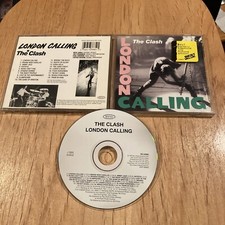 The Clash - London Calling CD 1999 US remaster joe strummer sex pistols jam