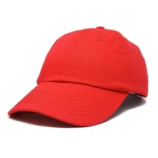 DALIX Baseball Cap Dad Hat Plain Men Women Cotton Adjustable Blank Unstructured