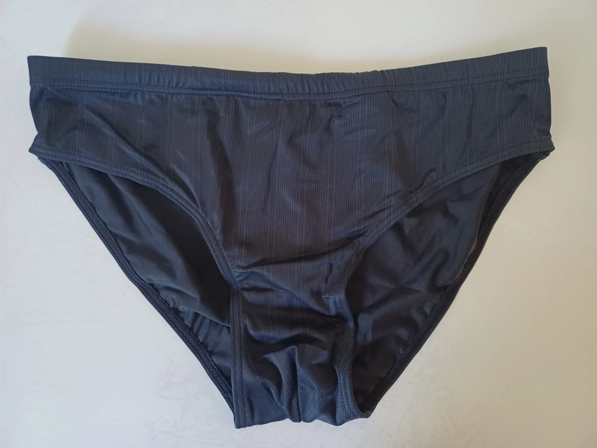 Slip de bain Homme Allover 14 cm noir/vert