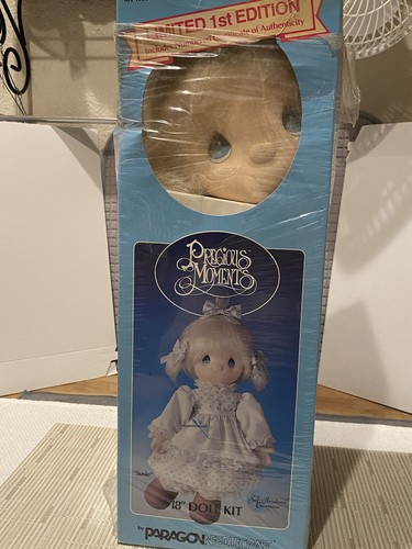 VINTAGE "PRECIOUS MOMENTS" LMT. 1. Auflage 18" Puppen-Set - 'Susie', NEU - OPEN BOX - Bild 1 von 7