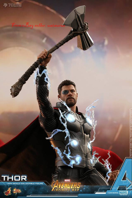 Perfect Hot Toys 1/6 Mms474 Avengers: Infinity War Thor In Stock