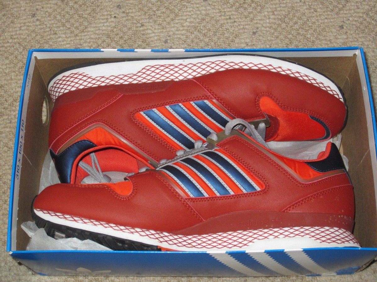 adidas ZXZ ADV Dark Orange Chili Deep Sea Size 10 EUC adidas ZXZ ADV Dark Orange Chili Deep Sea Size 10 EUC