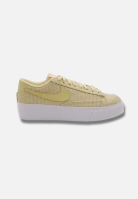 Nike Blazer Low Platform ESS Damenschuhe Sport Freizeit Sneaker Gelb DN0744 700