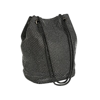 Colibri Twinkle Large Black Drawstring Bag Korean Influencer Fav Aluminum Chain