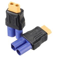 2 Pack XT60 Adapter, XT60 Female to EC5 Male Wireless Adapter