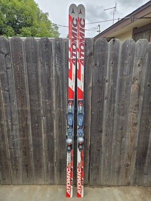 Atomic Race Aerospeed2 215cm Skis W/ Atomic Race Bindings 