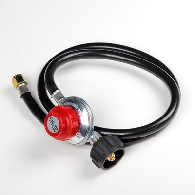 #ad 5FT 20 PSI Adjustable High Pressure Propane Regulator with Hose for LP Gas Cooke $23.50