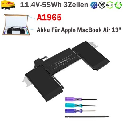 A1965 A1932 A2179 Akku Für Apple MacBook Air 13'' Retina Early 2020 2018 2019 55W