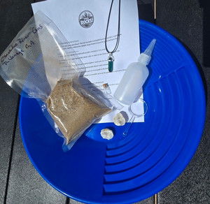 Gold Panning Paydirt Kit – Chestatee River Unsearched Concentrates Total Package