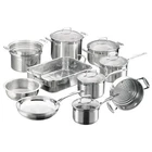 Scanpan Impact 10 Piece Stainless Steel Cookware Set