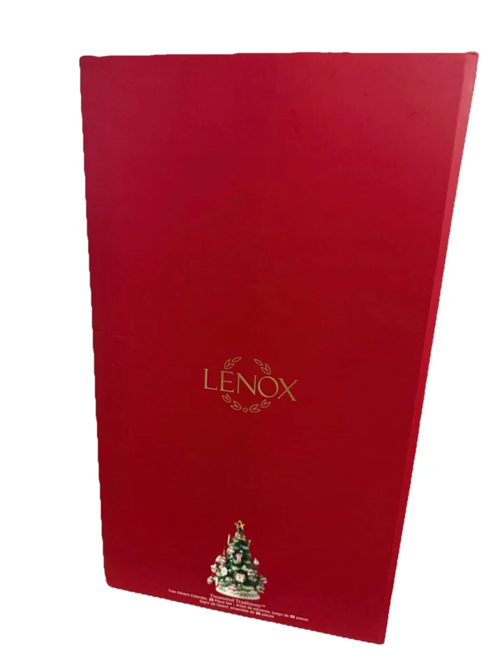 Lenox Treasured Traditions Advent Calendar Ornament and Tree Set - Image 3 of 3
