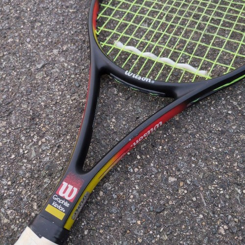 Raqueta de tenis Wilson Pro Staff Classic 6.1 Si 95sq in 27" usada - Imagen 3 de 10