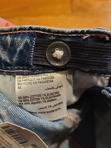 Epic Threads Girls Denim Shorts Blue Size 7 - Picture 7 of 8