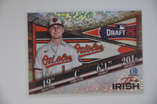 2025 Bowman Draft Night Ike Irish Mini-Diamond Refractor /150BDN-6 Orioles