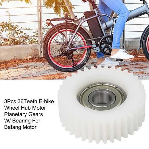 Buje de rueda de bicicleta eléctrica cojinete de engranajes planetarios de acero para embrague de motor Bafang 36 dientes - Imagen 3 de 12