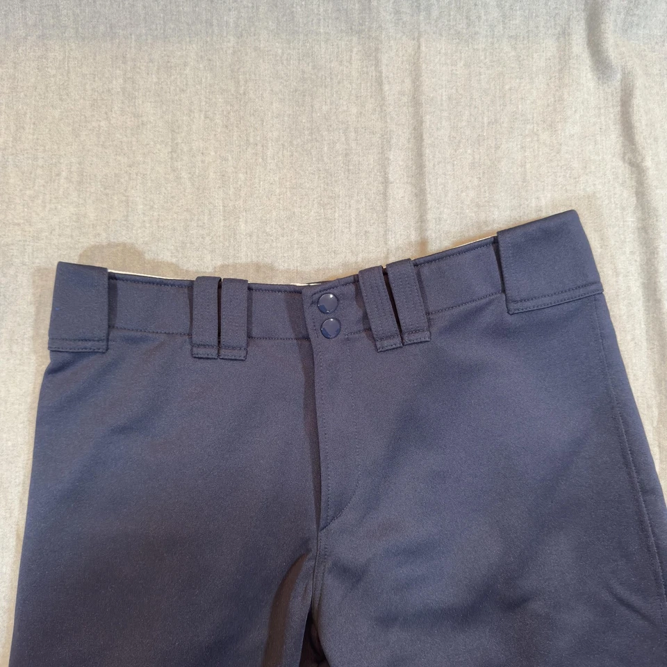 Pantalones de rendimiento Mizuno para mujer grandes azul marino acolchados softbol béisbol acolchados Foto 2 de 4