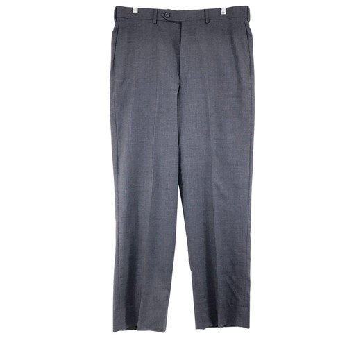 Jos A Bank Suit Jacket Pants Mens 38R Gray 100% Wool Two Button Notch Lapel - Picture 19 of 24