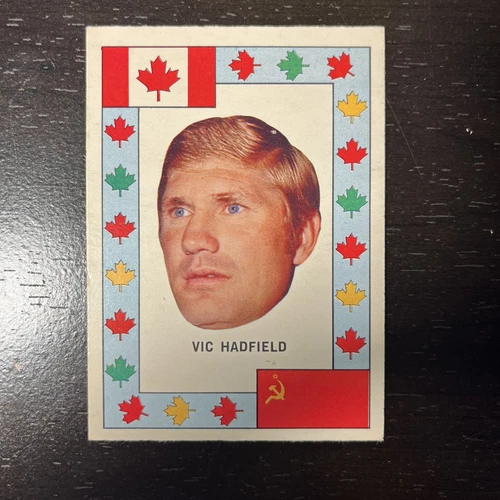 1972-73 OPC TEAM CANADA INSERT  VIC  HADFIELD!!