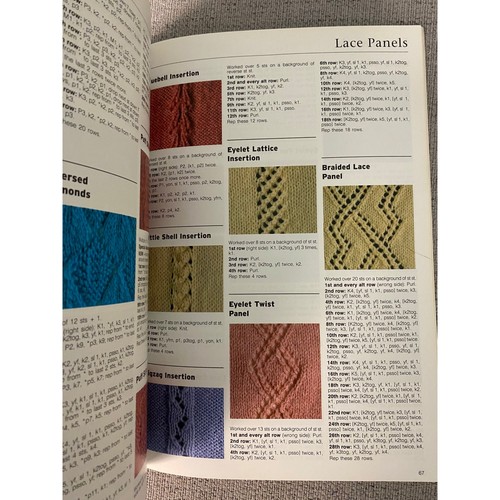 440 More Knitting Stitches book Volume 3 Harmony Guides - Picture 4 of 11