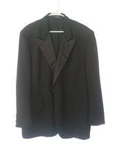 Brooks Brothers Brookseas Tuxedo Men's Blazer 100 Wool Size: 46
