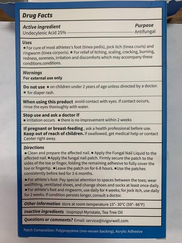 Extra Strength Toenail Fungus Kit – Nail Repair Gel & Anti‑Fungal Patches - Picture 9 of 10