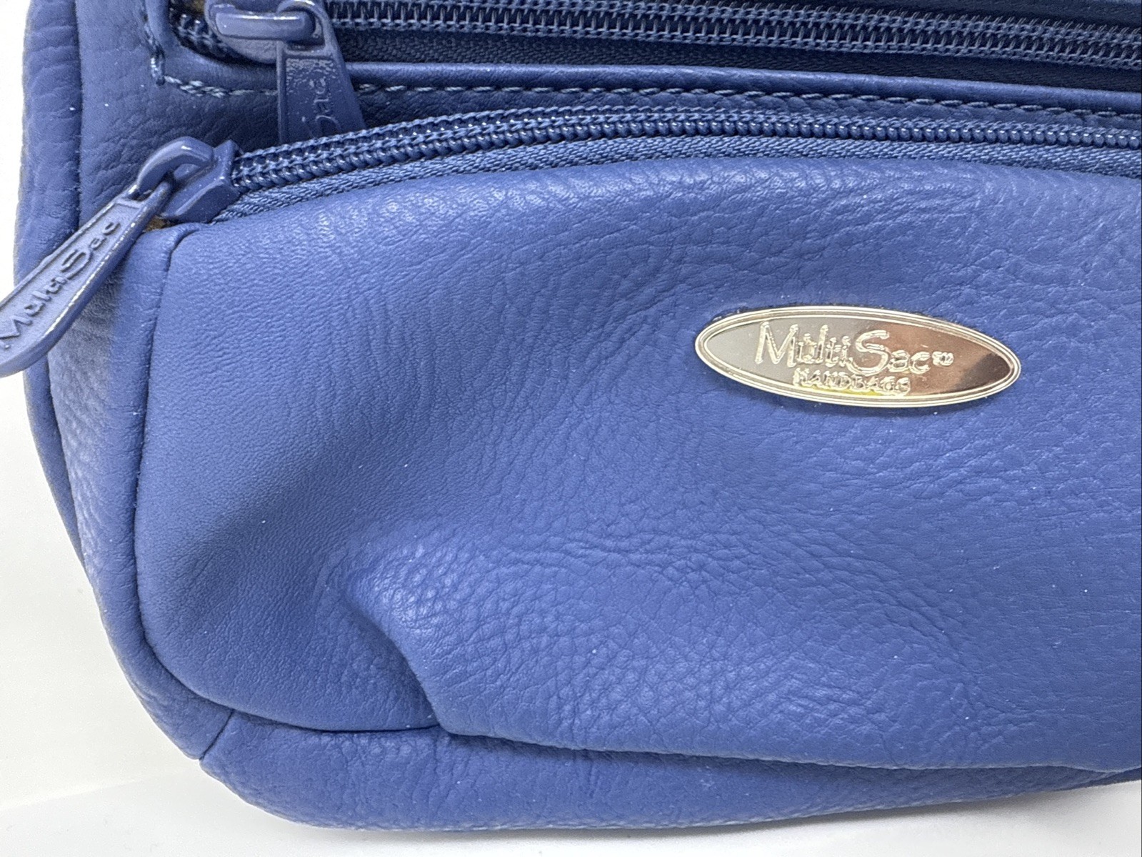 MultiSac Zippy Small Multiple Compartment Blue Cr… - image 2