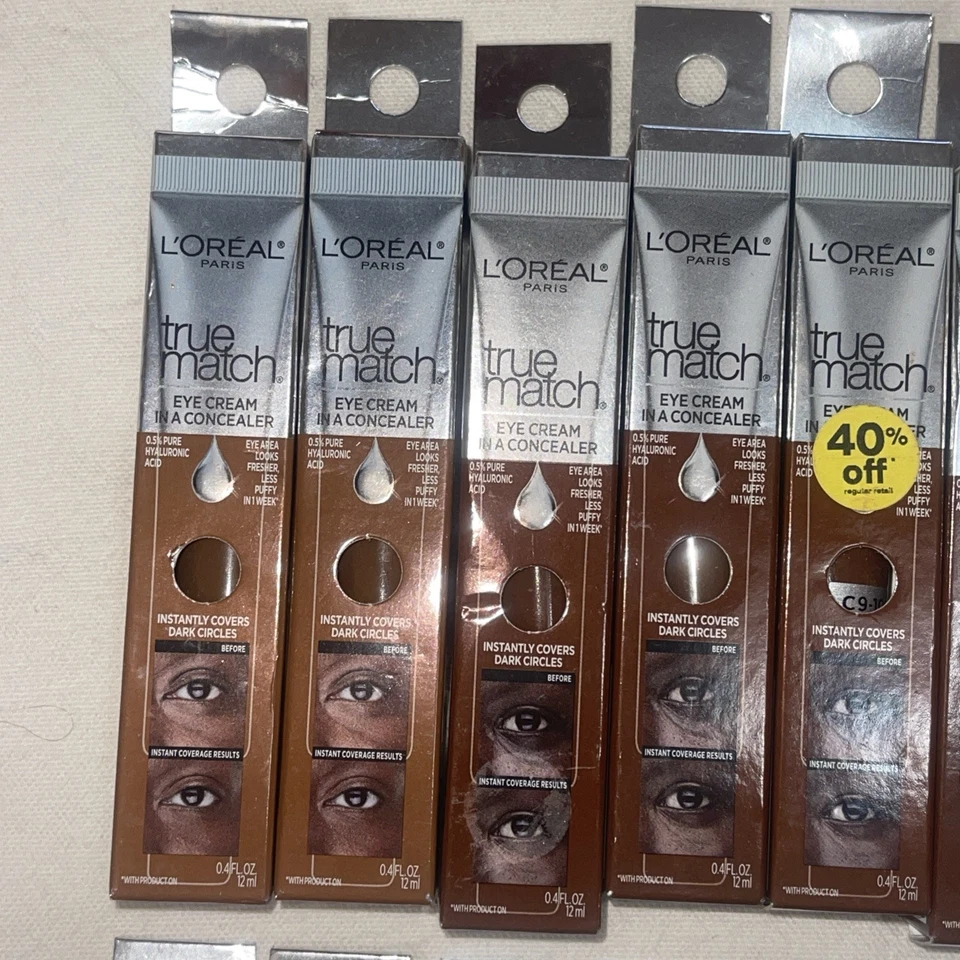 Lot Of (20) L’oreal True Match Eye Cream In A Concealer New In Box - $200 Retail - Image 2 of 4