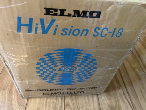 Elmo SC-18 Super 8mm Projector Built In Screen Option  New Belts - Afbeelding 5 van 9