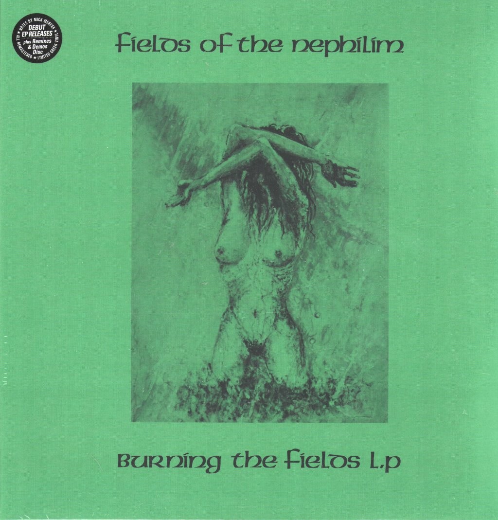 Fields of the Nephilim Burning the Fields LP double LP vinyl Europe Jungle 2025